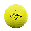 Callaway Callaway Warbird 2025 Distance+ Pelotas de Golf - Amarillo - 12 Unidades
