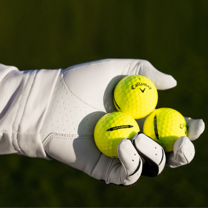 Callaway Callaway Warbird 2025 Distance+ Pelotas de Golf - Amarillo - 12 Unidades