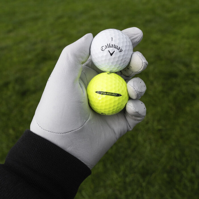 Callaway Callaway Warbird 2025 Distance+ Pelotas de Golf - Amarillo - 12 Unidades