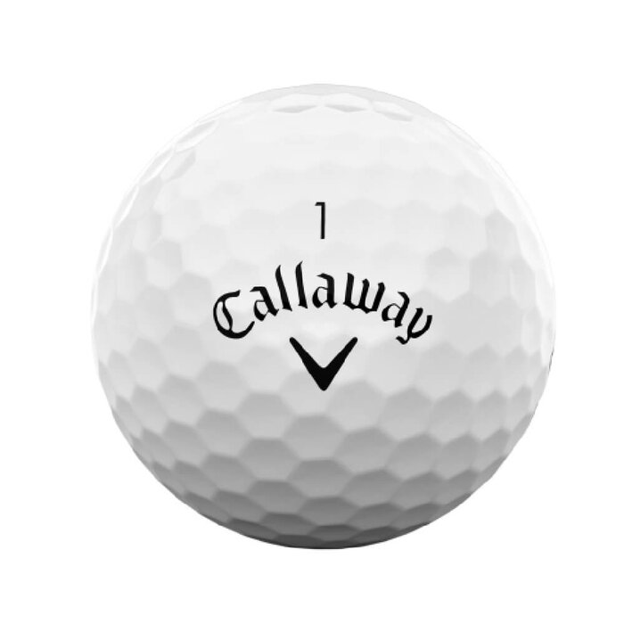 Callaway Callaway Warbird Distance+ 2025 Bolas de golf - Blanco - 12 Unidades