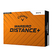 Callaway Callaway Warbird Distance+ 2025 Bolas de golf - Blanco - 12 Unidades