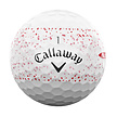 Callaway Callaway SuperSoft Splatter 360 Red 2025 Bolas de golf - Blanco Rojo