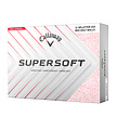 Callaway Callaway SuperSoft Splatter 360 Red 2025 Bolas de golf - Blanco Rojo