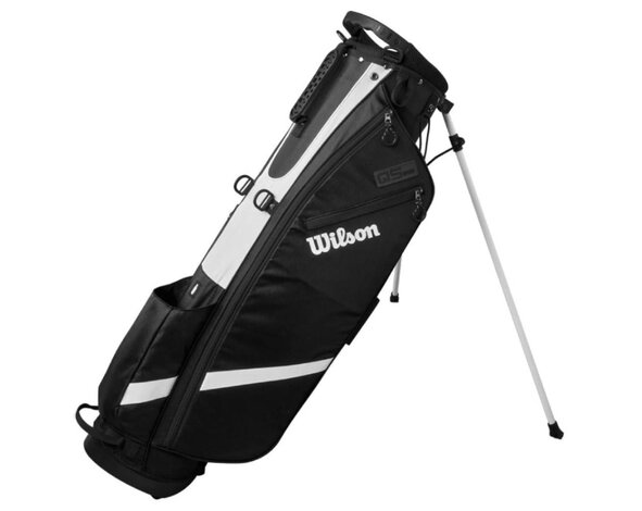 Wilson Wilson QS Bolsa de golf trípode 2025 - Negro Blanco