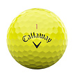 Callaway Bolas de golf Callaway Chrome Tour X 2024 - Amarillas - 12 Unidades