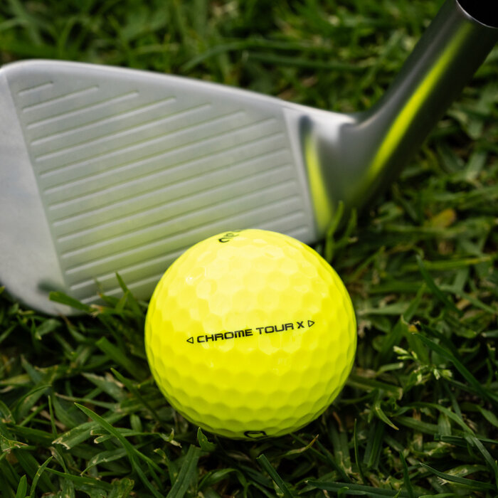 Callaway Bolas de golf Callaway Chrome Tour X 2024 - Amarillas - 12 Unidades