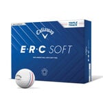 Callaway ERC Soft Triple Track Pelotas de Golf 2025 - Blanco - 12 Unidades