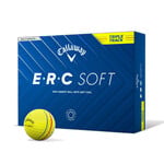 Callaway ERC Soft Triple Track Pelotas de Golf 2025 - Amarillo - 12 Unidades