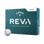 Callaway Reva Pelotas de Golf para Mujer 2025 - Blancas - 12 Unidades