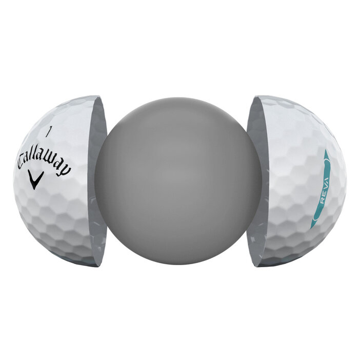 Callaway Callaway Reva Pelotas de Golf para Mujer 2025 - Blancas - 12 Unidades