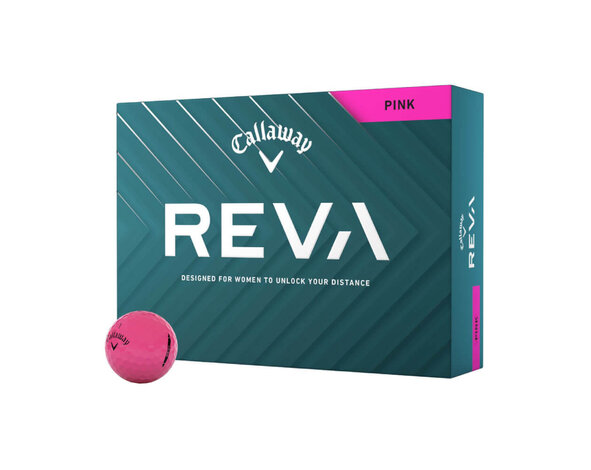 Callaway Callaway Reva Pelotas de Golf para Mujer 2025 - Rosa - 12 Unidades