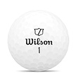 Wilson Wilson DUO Soft Bolas de golf 2025 - Blanco - 12 Unidades