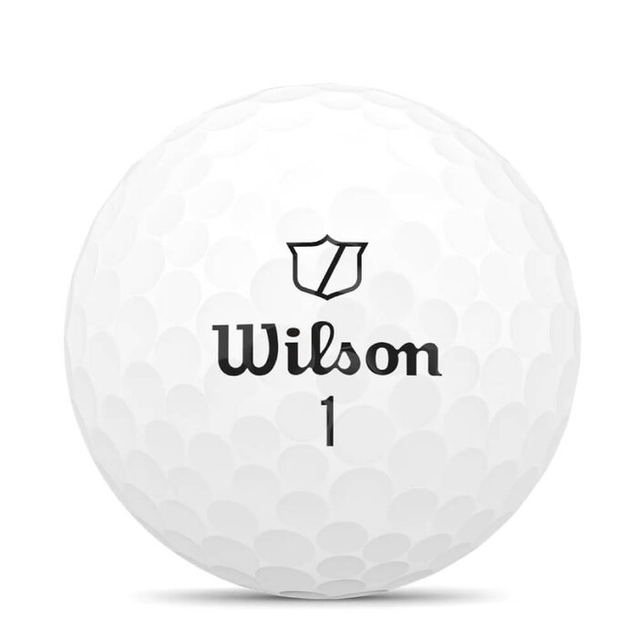 Wilson Wilson DUO Soft Bolas de golf 2025 - Blanco - 12 Unidades