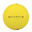 Wilson Wilson DUO Soft Pelotas de Golf 2025 - Amarillo - 12 Unidades