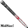 GolfPride GolfPride MultiCompound Plus 4 Team MIDSIZE Grip - Charcoal Grey Red