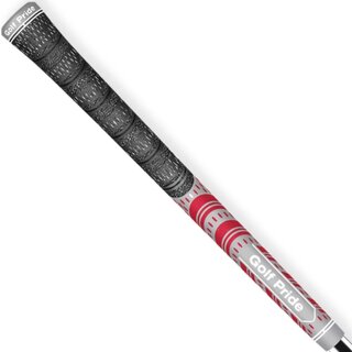 GolfPride GolfPride MultiCompound Teams Grip ESTÁNDAR - Negro Gris Rojo