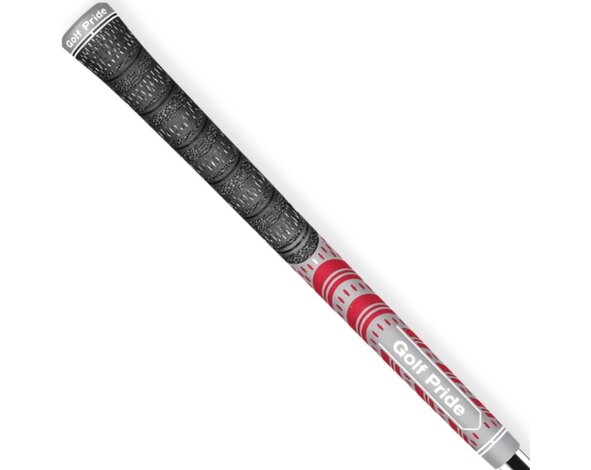 GolfPride GolfPride MultiCompound Teams Grip ESTÁNDAR - Negro Gris Rojo