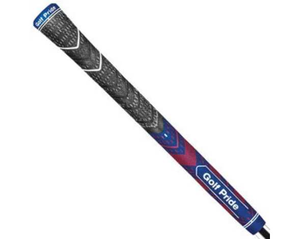 GolfPride GolfPride MultiCompound Plus 4 Teams Grip ESTÁNDAR - Carbón Azul Rojo