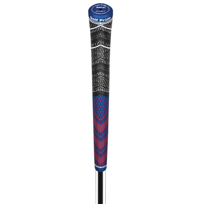 GolfPride GolfPride MultiCompound Plus 4 Teams Grip ESTÁNDAR - Carbón Azul Rojo