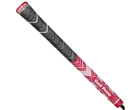 GolfPride GolfPride MultiCompound Plus 4 Teams Grip ESTÁNDAR - Carbón Rojo Blanco