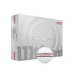 Wilson Wilson DUO Soft TRK360 Bolas de golf 2025 - Blanco Rojo - 12 Unidades