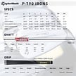 TaylorMade TaylorMade P-790 Forged Hierros 5-PW 2025 (varilla de acero)