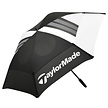 TaylorMade Taylormade 68" Paraguas de Golf Tour de Doble Toldo 2025 - Negro Blanco