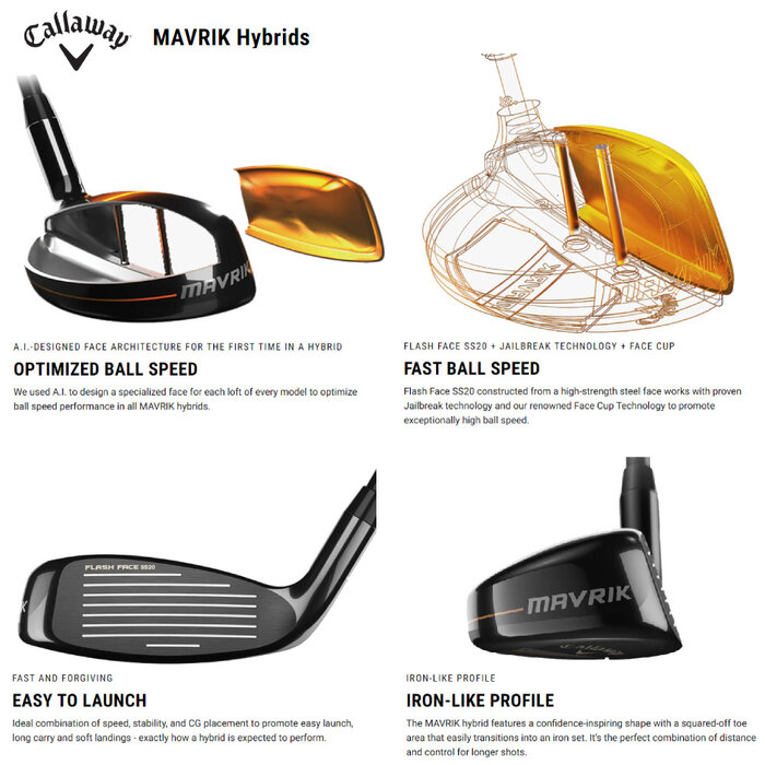 Callaway Callaway Mavrik 22 Híbrido - IZQUIERDA