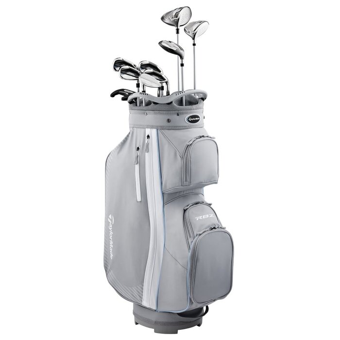 TaylorMade TaylorMade RBZ 2.0 Set de golf de 14 piezas para mujer 2025 | Bolsa de golf carro (varilla de grafito)