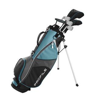 Wilson Wilson Profile JGi Set de Golf Junior de 9 Piezas | Bolsa de golf trípode - Azul (11-14 Años)