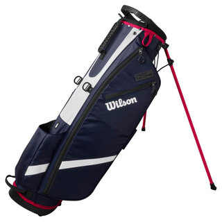 Wilson Wilson QS Bolsa de golf trípode 2025 - Azul Blanco Rojo