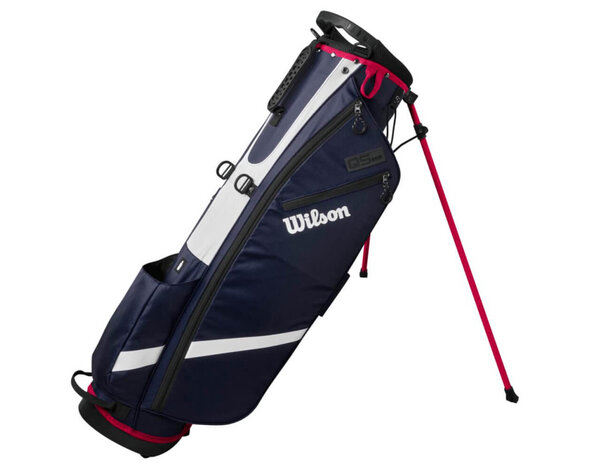 Wilson Wilson QS Bolsa de golf trípode 2025 - Azul Blanco Rojo