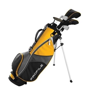 Wilson Wilson Profile JGi 8-Piece Junior Golf Set | Stand Bag - Yellow (8-11 Years) - LEFT