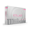Wilson Wilson DUO Soft Golf Balls 2025 - Pink - 12-Pack