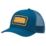TaylorMade Ventura Retro Trucker Gorra de Golf 2025 - Azul Naranja