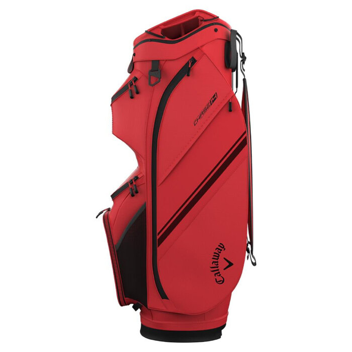 Callaway Callaway Chase 14 Bolsa de golf carro 2025 - Rojo Negro