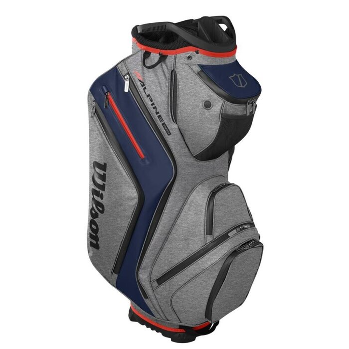 Wilson Wilson Alpine Dry Waterproof Bolsa de golf carro 2025 - Gris Azul