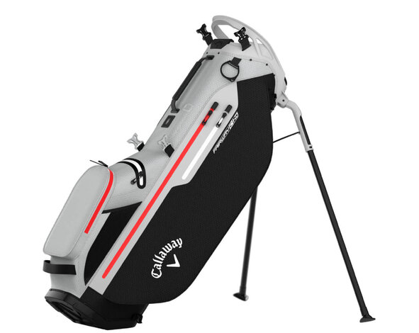 Callaway Callaway Fairway C HD Waterproof Bolsa de golf trípode 2025 - Gris Rojo