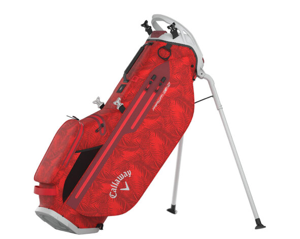 Callaway Callaway Fairway C HD Red Palms Waterproof Bolsa de golf trípode 2025 - Rojo