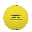 Wilson Wilson Triad Bolas de golf 2025 - Amarillo -12 Unidades