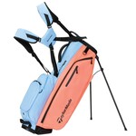 TaylorMade Flextech Crossover Bolsa de golf trípode 2025 - Naranja Azul