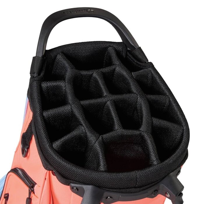 TaylorMade TaylorMade Flextech Crossover Bolsa de golf trípode 2025 - Naranja Azul