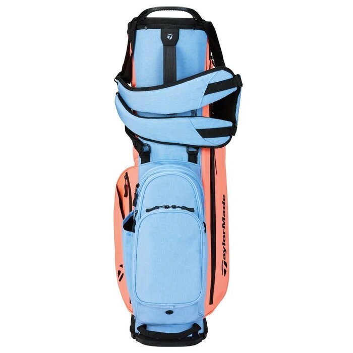 TaylorMade TaylorMade Flextech Crossover Bolsa de golf trípode 2025 - Naranja Azul