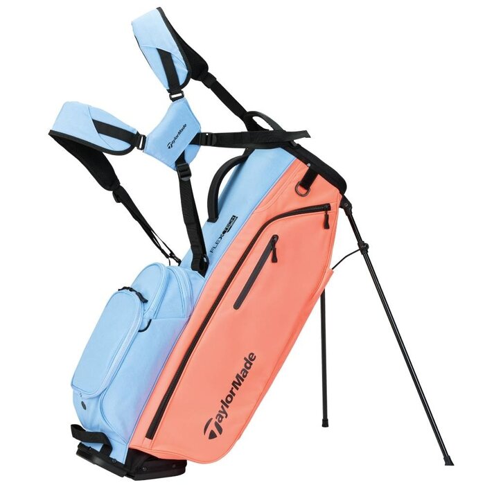 TaylorMade TaylorMade Flextech Crossover Bolsa de golf trípode 2025 - Naranja Azul