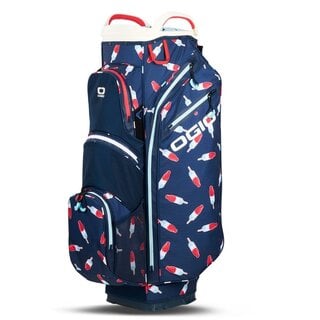 Ogio OGIO All Elements Silencer Waterproof Cart Bag 2025 - Rocket Pop