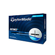 TaylorMade TaylorMade Distance+ Bolas de golf 2025 - Blanco - 12 Unidades
