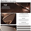 TaylorMade TaylorMade Milled Grind Hi-Toe 4 Wedge (varilla de grafito) - Cobre