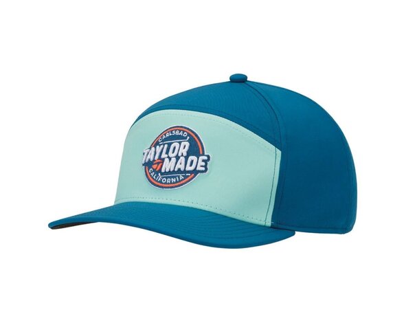 TaylorMade TaylorMade Horizon Fermi Snapback Gorra de Golf 2025 - Azul Verde