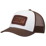 TaylorMade Ventura Retro Trucker Gorra de Golf 2025 - Marrón Blanco
