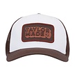 TaylorMade TaylorMade Ventura Retro Trucker Gorra de Golf 2025 - Marrón Blanco